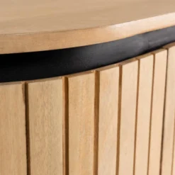 Ovaal Dressoir Van Mango Hout -BEPUREHOME Winkel kave home licia ovaal dressoir van mangohout 09