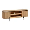 Tv-meubel Ovaal Mangohout -BEPUREHOME Winkel kave home licia ovaal tv meubel van mangohout 01