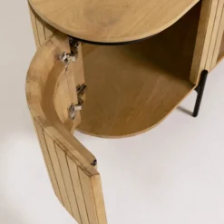 Tv-meubel Ovaal Mangohout -BEPUREHOME Winkel kave home licia ovaal tv meubel van mangohout 02 1