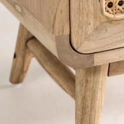 Houten Nachtkastje Met Webbing -BEPUREHOME Winkel kave home nalu houten nachtkastje met webbing 10