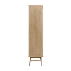 Webbing Kast Naturel Rotan -BEPUREHOME Winkel kave home nalu houten wandkast met webbing 05