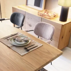 Boomstam Dressoir Eiken -BEPUREHOME Winkel kave home rasha eiken boomstam dressoir 06