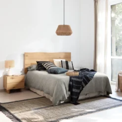 Eiken Boomstam Nachtkastje -BEPUREHOME Winkel kave home rasha eiken boomstam nachtkastje 05