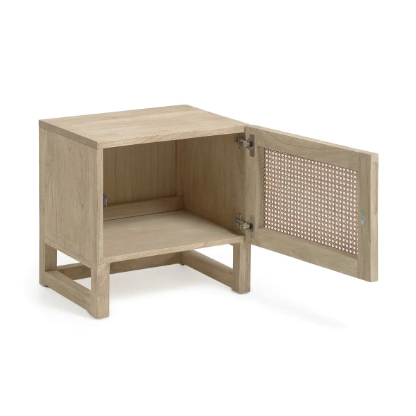 Rotan Webbing Nachtkastje 5 Rotan Webbing Nachtkastje - Afbeelding 3