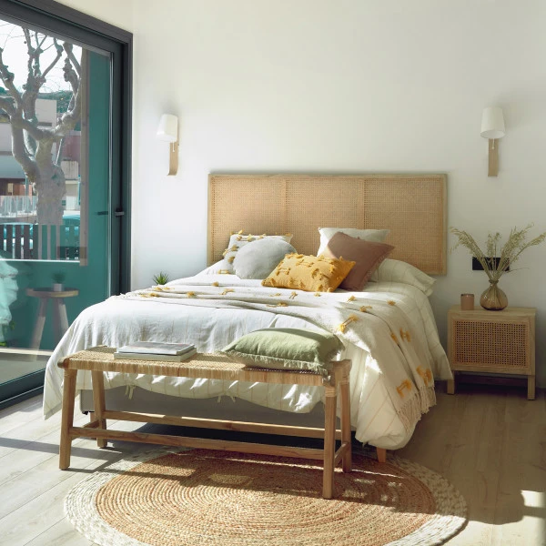 Rotan Webbing Nachtkastje 6 Rotan Webbing Nachtkastje - Afbeelding 4