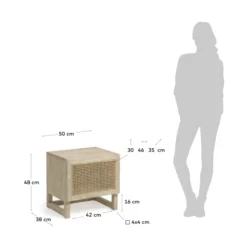 Rotan Webbing Nachtkastje 19 Rotan Webbing Nachtkastje -BEPUREHOME Winkel kave home rexit rotan webbing nachtkastje 12