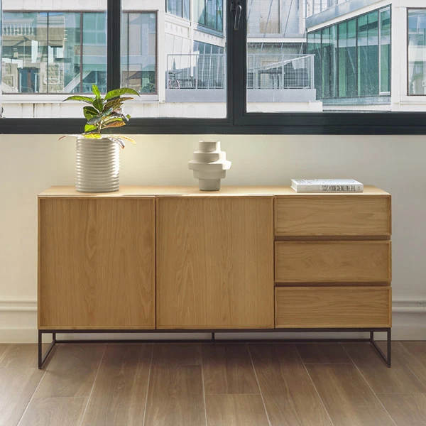 Modern Dressoir Eiken 3 Modern Dressoir Eiken