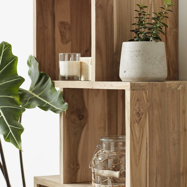 Open Kast Van Teak Hout 9 Open Kast Van Teak Hout - Afbeelding 7