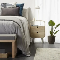 Mango Hout Nachtkastje -BEPUREHOME Winkel laforma gerald mango hout nachtkastje 05