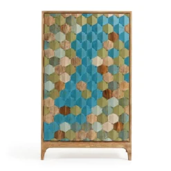 Kleurrijke Kast Mozaiek