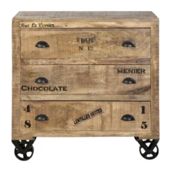 Robuuste Ladekast Industrieel -BEPUREHOME Winkel lavis porter industriele ladekast met tekst 02