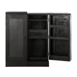 Zwarte Drankkast Bartafel 16 Zwarte Drankkast Bartafel -BEPUREHOME Winkel must living connaught zwarte drankkast bartafel 02