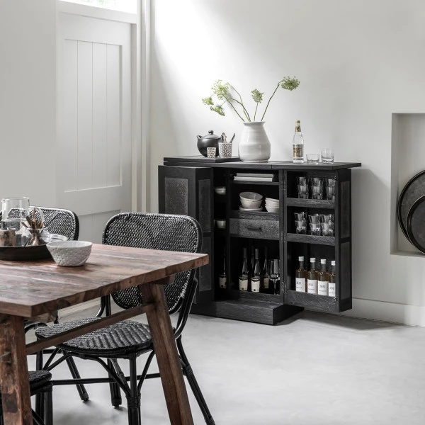 Zwarte Drankkast Bartafel 12 Zwarte Drankkast Bartafel - Afbeelding 10