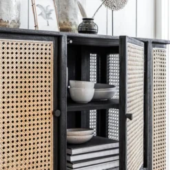 Webbing Kast Met Ronde Hoeken -BEPUREHOME Winkel must living raffles webbing wandkast met ronde hoeken 04