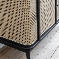 Webbing Kast Met Ronde Hoeken -BEPUREHOME Winkel must living raffles webbing wandkast met ronde hoeken 06