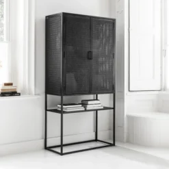 Kast Op Hoge Poten Zwart