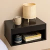 Nachtkastje Hangend -BEPUREHOME Winkel nachtkastje hangend zwart brisk bodio 04 1