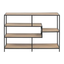 Open Boekenkast Met Stalen Frame