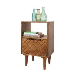 Retro Nachtkastje Mangohout -BEPUREHOME Winkel retro nachtkastje mangohout nusa lavis 04