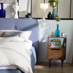 Retro Nachtkastje Mangohout -BEPUREHOME Winkel retro nachtkastje mangohout nusa lavis 09