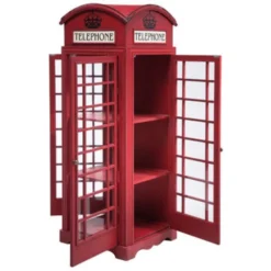 Telefooncel Vitrine Kast 12 Telefooncel Vitrine Kast -BEPUREHOME Winkel retro vitrinekast london 05 800x800 1