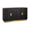 Zwart Dressoir Met Visgraat -BEPUREHOME Winkel richmond interiors blackbone zwart dressoir met visgraat 01