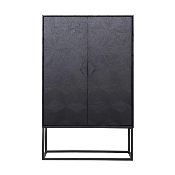 Grote Kast Zwart Hout 3 Grote Kast Zwart Hout