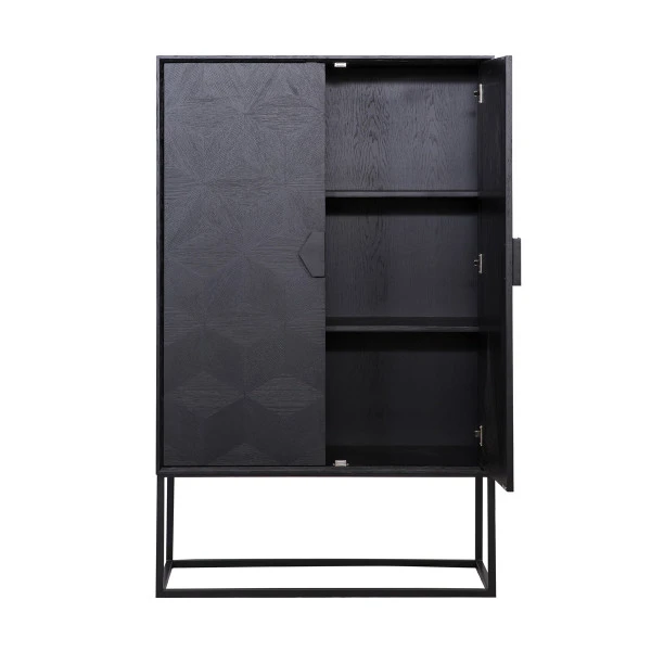 Grote Kast Zwart Hout 6 Grote Kast Zwart Hout - Afbeelding 4