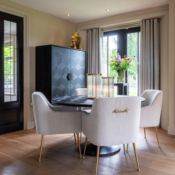 Grote Kast Zwart Hout 7 Grote Kast Zwart Hout - Afbeelding 5