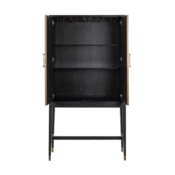 Design Wandkast Leer -BEPUREHOME Winkel richmond interiors bloomingville design wandkast leer 04