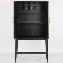 Design Wandkast Leer -BEPUREHOME Winkel richmond interiors bloomingville design wandkast leer 06