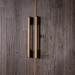 Wandkast Donker Hout Messing -BEPUREHOME Winkel richmond interiors cromford mill wandkast donker hout 05