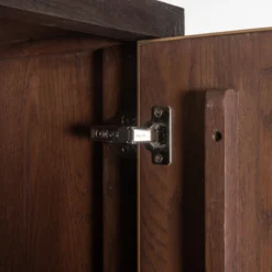 Wandkast Donker Hout Messing -BEPUREHOME Winkel richmond interiors cromford mill wandkast donker hout 06