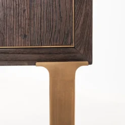 Wandkast Donker Hout Messing -BEPUREHOME Winkel richmond interiors cromford mill wandkast donker hout 08