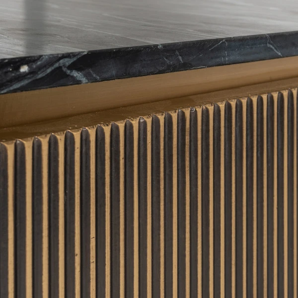 Tv-meubel Messing En Marmer 9 Tv-meubel Messing En Marmer - Afbeelding 7