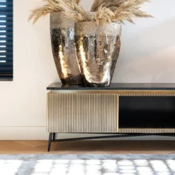 Tv-meubel Messing En Marmer 15 Tv-meubel Messing En Marmer -BEPUREHOME Winkel richmond interiors ironville tv meubel messing en marmer 08