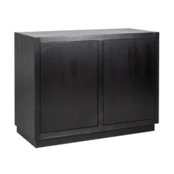 Zwart Dressoir 2-deurs Eiken