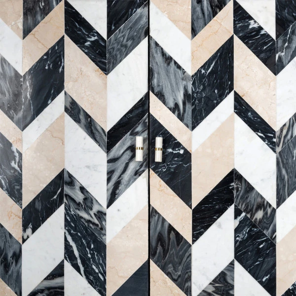 Wandkast Met Marmer 9 Wandkast Met Marmer - Afbeelding 7