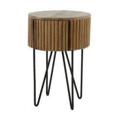 Rond Nachtkastje Mangohout -BEPUREHOME Winkel rond nachtkastje mangohout tweak giani 05