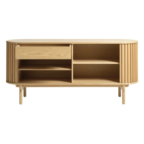 Scandinavisch Dressoir Eikenfineer 8 Scandinavisch Dressoir Eikenfineer - Afbeelding 6