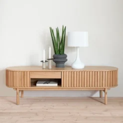 Scandinavische Tv-meubel Eikenfineer -BEPUREHOME Winkel scandinavische tv meubel eikenfineer bodio togo 07