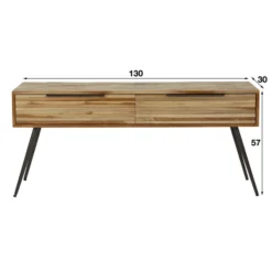 Speels Tv-meubel Teakhout -BEPUREHOME Winkel speels tv meubel teakhout teca strip giani 07