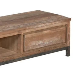 Teak Tv-meubel 180 Cm -BEPUREHOME Winkel teak tv meubel 180 cm tower living venetie 2