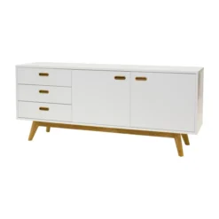 Dressoir Scandinavisch Met Eiken -BEPUREHOME Winkel tenzo bess dressoir eikenhout 02