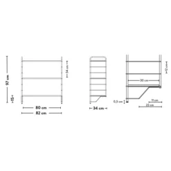 Witte Wandkast Samenstellen -BEPUREHOME Winkel tenzo dakota samen te stellen wandkast 07