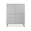 Matte Wandkast Met Eiken 2 Matte Wandkast Met Eiken -BEPUREHOME Winkel tenzo dot eiken kledingkast 01