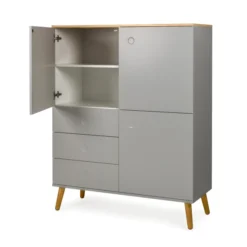 Matte Wandkast Met Eiken 12 Matte Wandkast Met Eiken -BEPUREHOME Winkel tenzo dot eiken kledingkast 04