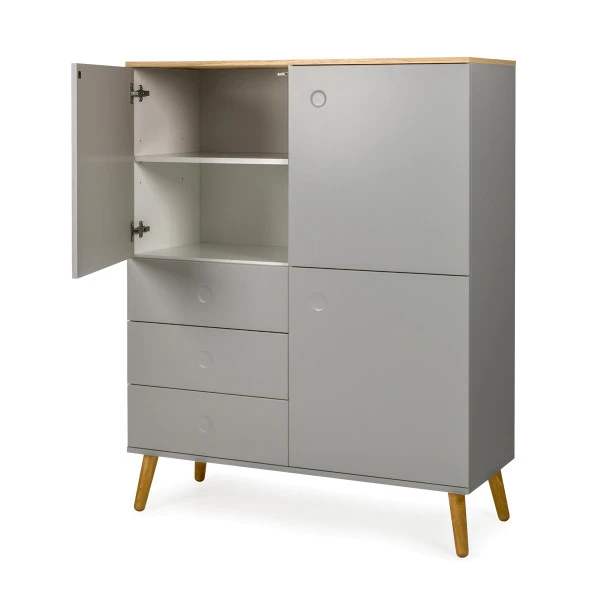 Matte Wandkast Met Eiken 7 Matte Wandkast Met Eiken - Afbeelding 5