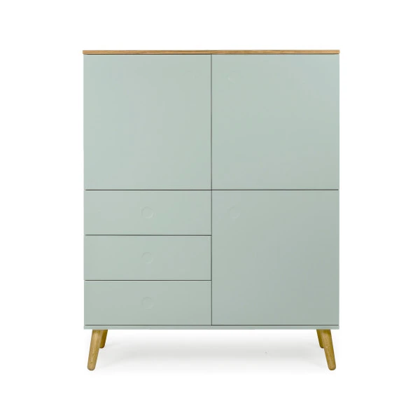 Matte Wandkast Met Eiken 8 Matte Wandkast Met Eiken - Afbeelding 6