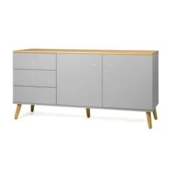 Scandinavisch Dressoir Met Eiken -BEPUREHOME Winkel tenzo dot eikenhouten dressoir 03